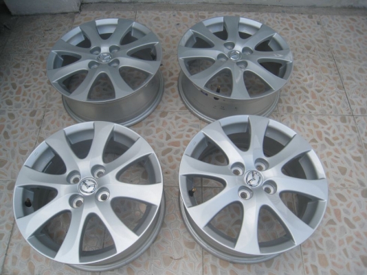 ขายล้อแม็กเดิม Mazda 2 15"x6" et 45 4รู100 (081-3747940)
