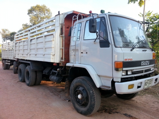 ขายด่วนISUZU ROCKY สองเพลาดั้ม270แรงแม่ดั้มลูกไม่ดั้ม เบรคทิืพฟี่พวงมาลัยเพาเวอร์สภาพพร้อมใช้งานแยกขายรีบโทรเลย 0801515451 0811838154