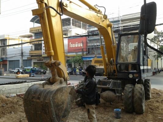 แบ็คโฮล้อยาง CW100 เอกสารอินวอย