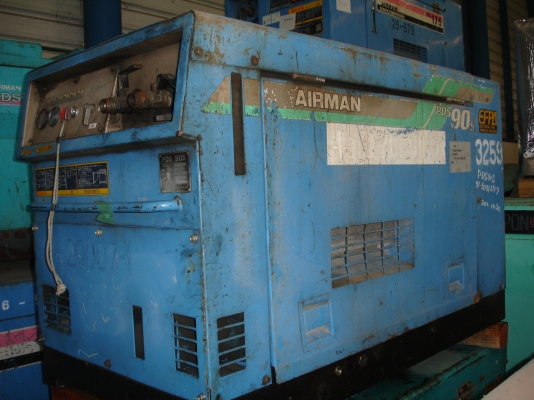 ปั้มลม AIRMAN นำเข้าจากญี่ปุ่น มีหลายตัวให้เลือกครับ ไม่แพง