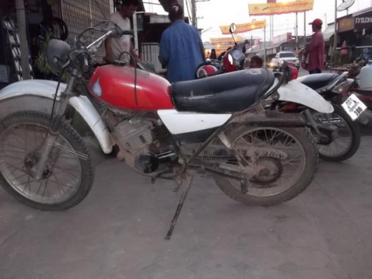 DT125 สวิงอาร์มเหลี่ยม ทะเบียนโอน