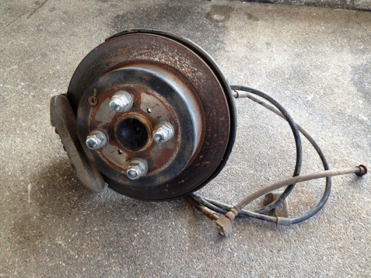 ดุมดิสเบรคหลัง