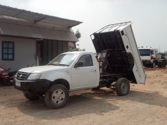 ขายรถกระบะดัมพ์ 4 ล้อ ทาทาไจแอนท์ เครื่องคอมมอนเรล 2.2L 140แรงม้า