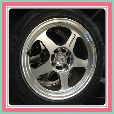 ขายแม็กซ์มือ2 Spoon ขอบ15 4รู100 + ยางปี10 ราคา 8,900 บาท ราคาถูก