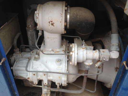 เครื่องลมAIRMAN-245แบบใช้ไฟฟ้า3เฟสพร้อมใช้เก่านอก