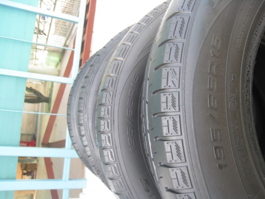 ขายยาง GOODYEAR DURAPLUS 195/65R15 ยางปี10,11 (1ชุด) (081-3747940)