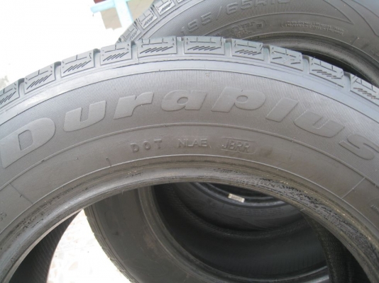 ขายยาง GOODYEAR DURAPLUS 195/65R15 ยางปี10,11 (1ชุด) (081-3747940)