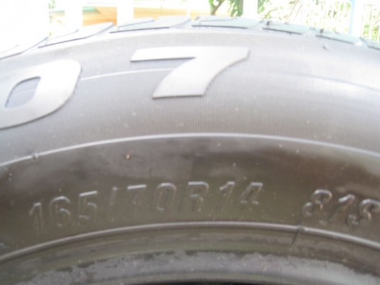 ขายยาง MAXXIS MA-307 165/70R14 ปี 10 (1ชุด) (081-3747940)