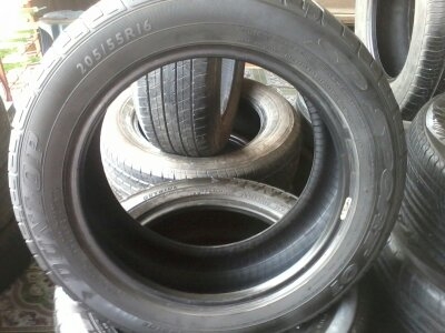 ขายยาง205/55/16 ปี 3511 DUNLOP SP 01   1 ชุด