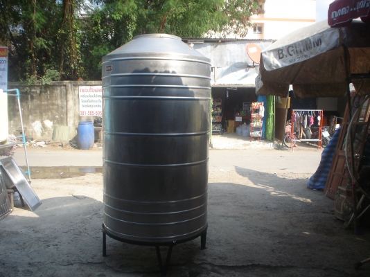 ถังน้ำแสตนเลสหนาๆๆแท้ๆๆสภาพ100\%ขายถูก6500บาท