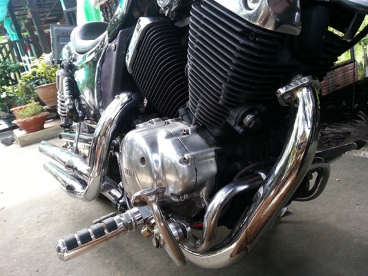 ขาย Yamaha Virago 400CC โครเมี่ยมทั้งคัน ทะเบียนแท้ + พรบ แท้พร้อมโอน หมดปี 2556