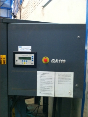 ขายปั๊มลม air compressor  atlas copco GA110
