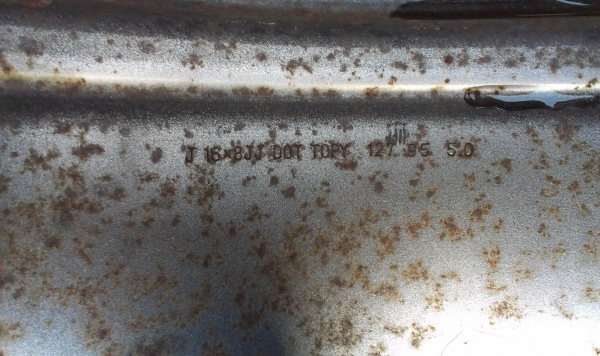 ขายล้อกะทะเหล็กของนอกแท้ขอบ16" 6รู