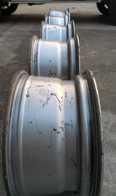 ขายล้อกะทะเหล็กของนอกแท้ขอบ16" 6รู