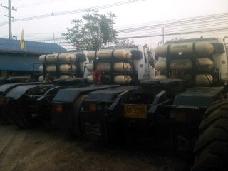 ขายห้วลาก MITSU 627 ปี 47 แก๊ส NGV 260 แรงสวยเดิมมี 5 คันให้เลีอกทะเบียนพร้อม