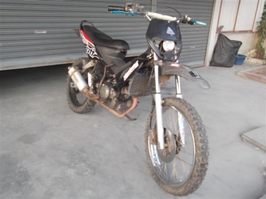 ขายโซนิค 125 แต่งล้อวิบากเสียงดังเพราะ มีเล่มทะเบียนแรงๆ (จัดส่งได้)