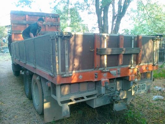 ขายด่วน ISUZU175 แรงแม่-ลูกพื้นเรียบรถวิ่งแป้งมันเปลี่ยนอาชีพ