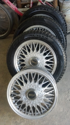 แม็ก ขอบ15 พร้อมยางดอกสวยๆ 5 เส้น