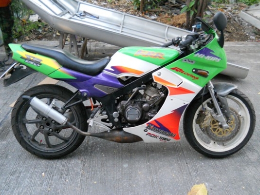 ขายKAWASAKI KRR SE150ccทะเบียนพร้อมโอนของแต่งเพียบ