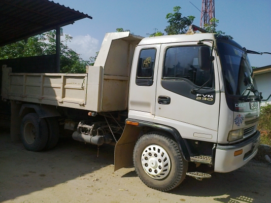 **6ล้อดั้มอีซูซุ FTR33F 195แรง เครื่อง6HH1 รถออกจากห้างแท้ ใช้มือเดียว