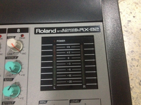 มิกเซอร์ ROLAND RX82 ใช้ไฟ100V ของเก่าญี่ปุ่นสภาพสวย มิกเซอร์ ROLAND RX82 ใช้ไฟ100V ของเก่าญี่ปุ่นสภาพสวย