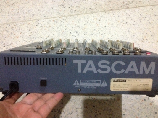 มิกเซอร์ TASCAM M-08 ของเก่าญีปุ่นใช้ไฟ100V สภาพสวย