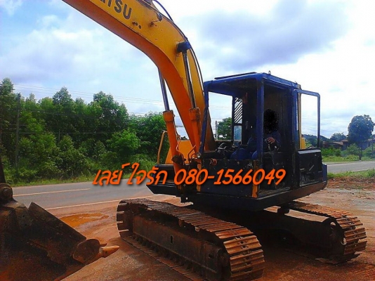 **330,000 บ.ต่อรอง**ขายแบคโฮราคาเบาๆ KOMATSU PC120-3 คอนโทรลสั้น เครื่อง/ปั้มเดิม เครื่อง KOMATSU 6D59L-85HP 6สูบ เครื่องดีแน่นดี แรงดี แห้งไม่เยิ้ม ปั้มดีแรงดี ทำงานดี ไม่โหลด บูมอาร์มสสวย ไม่ปะไม่ดามไม่ร้าว เอวแน่นดี ไม่แตกไม่ร้าว ช่วงล่าง70-75\% เฟรมหนา