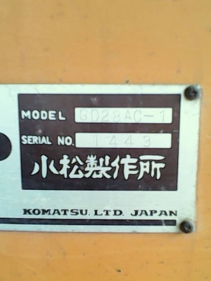 ***ขายแล้วครับขอบคุณ Truck2hand ขายรถเกรดเดอร์ เก่านอก KOMATSU MORTOR GRADER GD28AC-1 S.No.1443 เครื่องเดิมปั้มเดิม เครื่องKOMATSU 4D1052-75HP 4สูบ เครื่องแน่นแรงดี ไม่เยิ้ม ปั้มดีแรง ทำงานดี ระบบไฮฯครบ ใช้งานปกติ ใบมีดสภาพดี ไม่ผุ ยางดี4เส้น บอดี้เดิม สว ***ขายแล้วครับขอบคุณ Truck2hand ขายรถเกรดเดอร์ เก่านอก KOMATSU MORTOR GRADER GD28AC-1 S.No.1443 เครื่องเดิมปั้มเดิม เครื่องKOMATSU 4D1052-75HP 4สูบ เครื่องแน่นแรงดี ไม่เยิ้ม ปั้มดีแรง ทำงานดี ระบบไฮฯครบ ใช้งานปกติ ใบมีดสภาพดี ไม่ผุ ยางดี4เส้น บอดี้เดิม สว