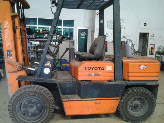 รถยก โตโยต้า 3.5ตัน เบนซิน รับประกัน เครื่องเกียร์