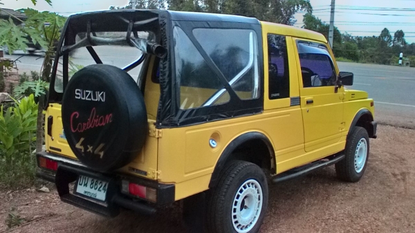 ขาย ซูซกิ 4x4รถฝรั่งใช้มือเดียว ปี 38  สวยที่สุด 100,000 บาท