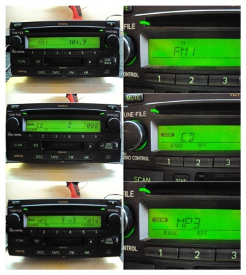 ขายวิทยุ-CD-MP3 ติดรถยนต์ TOYOTA VIGO