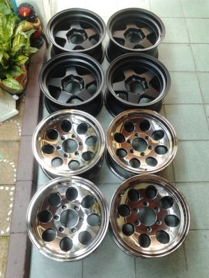 ล้อกะทะ 6รู139 ขอบ16 ออฟ-20 สวยๆ