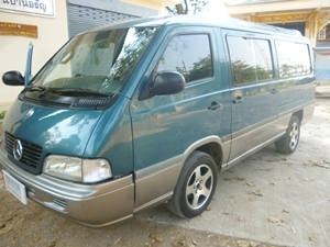 ขายด่วน รถตู้ บ้าน BENZ 140ฺD ปี 2003 เตรื่อง 2เจ ดมแก๊ส