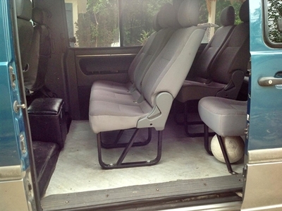 ขายด่วน รถตู้ บ้าน BENZ 140ฺD ปี 2003 เตรื่อง 2เจ ดมแก๊ส