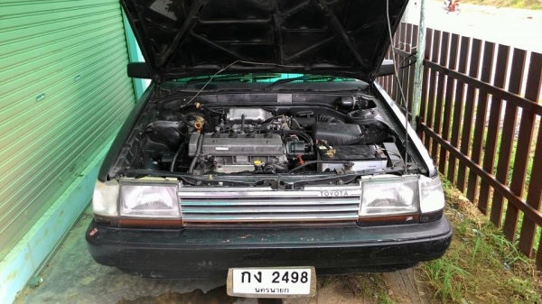 ขออนุญาติขาย TOYOTA GL 1.8 รุ่น 5 ประตู สีเทาดำ เครื่อง 1,600 ของ 3 ห่วง (เจ้าของเดิมวางมาใหม่) เครื่องสภาพดี เกียร์ออโต้ไม่เคยติดแก๊ส ช่วงล่างแน่นๆ โย 092-9162511