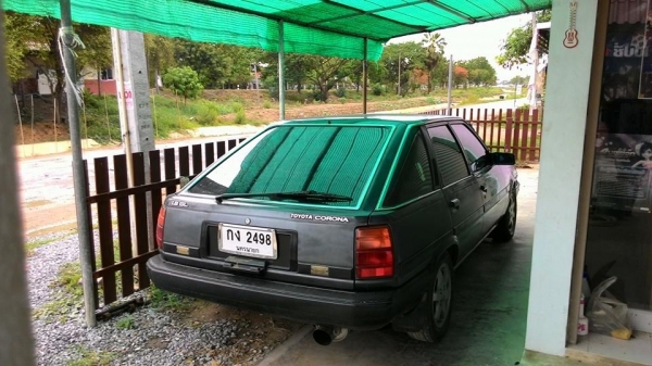 ขออนุญาติขาย TOYOTA GL 1.8 รุ่น 5 ประตู สีเทาดำ เครื่อง 1,600 ของ 3 ห่วง (เจ้าของเดิมวางมาใหม่) เครื่องสภาพดี เกียร์ออโต้ไม่เคยติดแก๊ส ช่วงล่างแน่นๆ โย 092-9162511