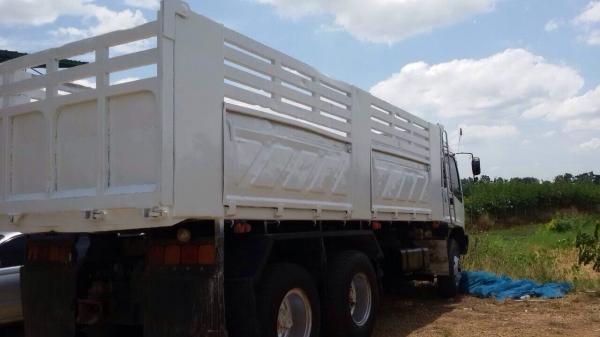 ขายรถบรรทุกสิบล้อดัมพ์ ISUZU DECA เครื่อง 270 แรง ปี 39 euro 1 ตัวแรก มีระบบลากลูก ทะเบียนพร้อม