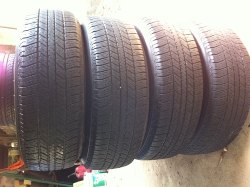 ขายยาง bridgestone 265/65/17 ปี 10