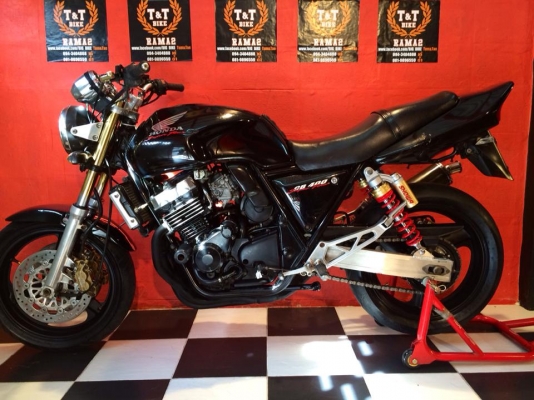 T&T BIKE RAMA2ขายHONDA CB400 ปี 98 VS.Sแท้ สภาพเดิมๆครับ เอกสาร อินวอย สรรพสามิต ราคาเพียง 64500 ฿ T&T BIKE RAMA2ขายHONDA CB400 ปี 98 VS.Sแท้ สภาพเดิมๆครับ เอกสาร อินวอย สรรพสามิต ราคาเพียง 64500 ฿