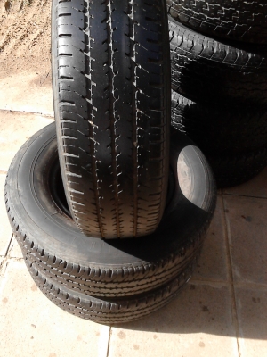 195R14  MICHELIN XCD ปี 2012  มี 3 เส้น   โทร.081-427-3941