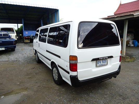 รถตู้  Toyota  hiace  เครื่องดี  เดิม โรงงาน ขับดี ประหยัด  ใช้น้อย สีสวย ยางดี  หน้า เดิม หลังเดิม ใช้ได้ 2ระบบ แก็ส และน้ำมัน
