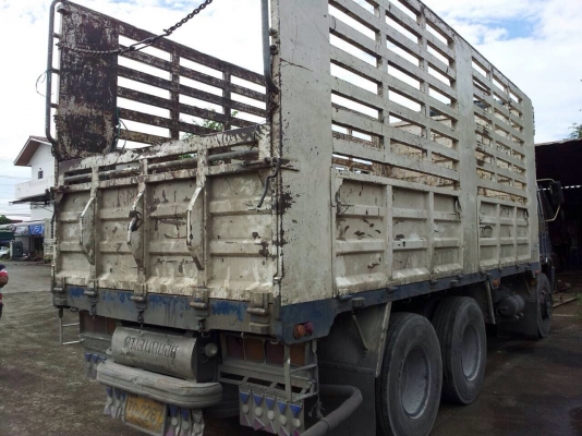 HINO FL187 ห้วสิง เครื่อง HO7D 195 แรง ยางใหม่ 10 เส้น บิสโตลเลเดียว