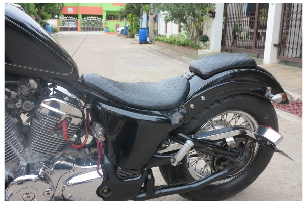 ----------  Honda Steed 400cc แต่งทรงสวยๆ ( สรรพสามิต)  --------------