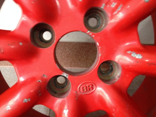 กล้วย BR แท้ญี่ปุ่น4รู100ขอบ15นิ้วกว้า6นิ้วครึ่งอ๊อฟ40สภาพเดิมๆยุ่น