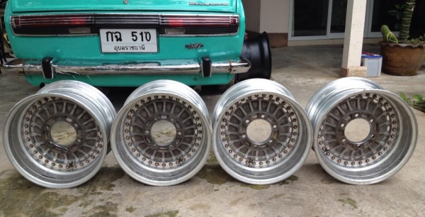 ขายล้อ WORK CRAG 3 ชิ้น ขอบ 15x8.5 ออฟ-20 6/139.7 ออฟลึกๆ ประมูลจากญี่ปุ่นครับ