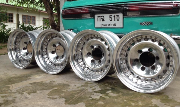 ขายล้อ WORK CRAG 3 ชิ้น ขอบ 15x8.5 ออฟ-20 6/139.7 ออฟลึกๆ ประมูลจากญี่ปุ่นครับ