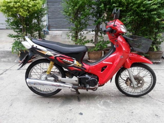 wave125s สีแดงปี47 ทะเบียน 738 เครื่องดี 15000