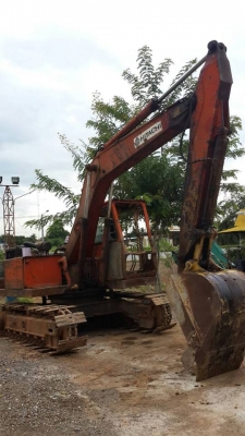 รถแบคโฮ EX120-1 โซ่สวยทั้งสองข้าง รถใช้งานดี มีลายหัวแย๊กซ์