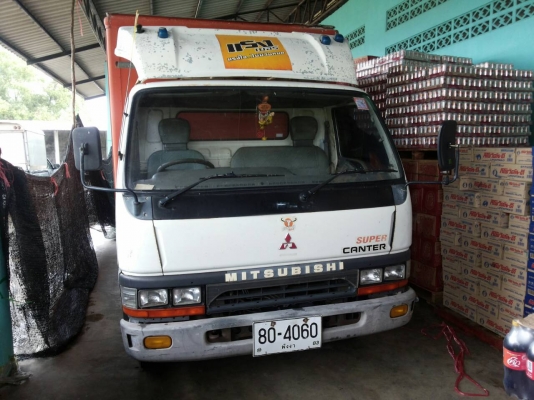 ขาย mitsubishi super canter พร้อมตู้แห้ง