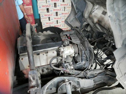 ขาย mitsubishi super canter พร้อมตู้แห้ง